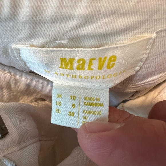 Maeve by Anthropologie cinched waist trouser pant size 6 - Picture 8 of 11